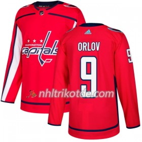 Washington Capitals Trikot Dmitry Orlov 9 Adidas 2017-2018 Rot Authentic - Herren